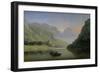 Souvenir of Savoy; Sunrise in the Mountains-Josephine Bowes-Framed Giclee Print