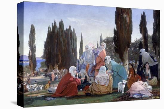 Souvenir of Scutari, 1857-Edward Armitage-Stretched Canvas