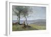 Souvenir of St. Jean De Luz, 1872-Jean-Baptiste-Camille Corot-Framed Giclee Print