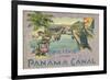 Souvenir of the Panama Canal-null-Framed Art Print