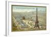 Souvenir of the Universal Exposition, Paris, 1889-null-Framed Giclee Print