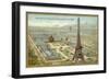 Souvenir of the Universal Exposition, Paris, 1889-null-Framed Giclee Print