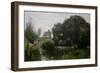 Souvenir of the Villa Borghese, 1855-Jean-Baptiste-Camille Corot-Framed Giclee Print