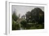 Souvenir of the Villa Borghese, 1855-Jean-Baptiste-Camille Corot-Framed Giclee Print