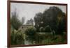 Souvenir of the Villa Borghese, 1855-Jean-Baptiste-Camille Corot-Framed Giclee Print