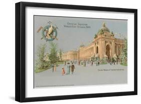 Souvenir of World's Fair, St. Louis, Missouri-null-Framed Art Print