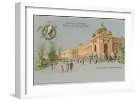 Souvenir of World's Fair, St. Louis, Missouri-null-Framed Art Print