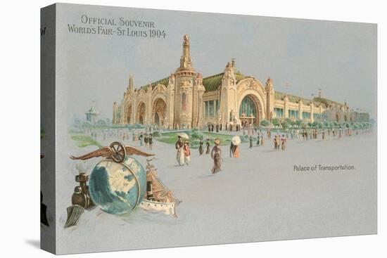 Souvenir of World's Fair, St. Louis, Missouri-null-Stretched Canvas