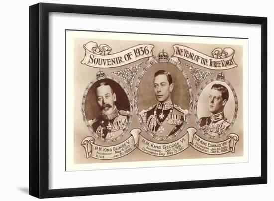 Souvenir of Year of Three Kings-null-Framed Art Print