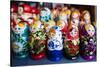 Souvenir Russian dolls for sale, Old Town, Tallinn, Estonia, Europe-Ben Pipe-Stretched Canvas