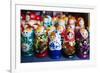 Souvenir Russian dolls for sale, Old Town, Tallinn, Estonia, Europe-Ben Pipe-Framed Photographic Print