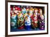 Souvenir Russian dolls for sale, Old Town, Tallinn, Estonia, Europe-Ben Pipe-Framed Photographic Print