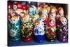 Souvenir Russian dolls for sale, Old Town, Tallinn, Estonia, Europe-Ben Pipe-Stretched Canvas