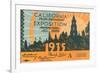 Souvenir Ticket, California Exposition, San Diego-null-Framed Premium Giclee Print