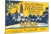 Souvenir Ticket, California Exposition, San Diego-null-Mounted Premium Giclee Print