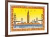 Souvenir Ticket, International Exposition, San Francisco, California-null-Framed Premium Giclee Print