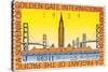 Souvenir Ticket, International Exposition, San Francisco, California-null-Stretched Canvas