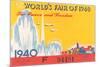 Souvenir Ticket to New York World's Fair, 1940-null-Mounted Premium Giclee Print