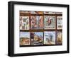 Souvenir Tiles in Shop Display, Lisbon, Portugal, Europe-Vincenzo Lombardo-Framed Photographic Print