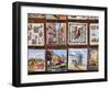 Souvenir Tiles in Shop Display, Lisbon, Portugal, Europe-Vincenzo Lombardo-Framed Photographic Print