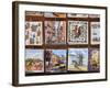 Souvenir Tiles in Shop Display, Lisbon, Portugal, Europe-Vincenzo Lombardo-Framed Photographic Print