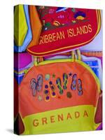 Souvenirs at Grand Anse Craft and Spice Market, Grenada, Windward Islands, Caribbean-Michael DeFreitas-Stretched Canvas