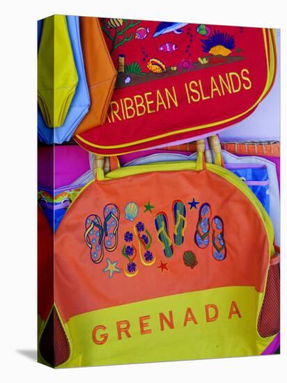 Souvenirs at Grand Anse Craft and Spice Market, Grenada, Windward Islands, Caribbean-Michael DeFreitas-Stretched Canvas