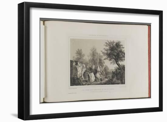 Souvenirs de Fontainebleau, dédié à madame la duchesse d'Aumale-Ch. Walter-Framed Giclee Print