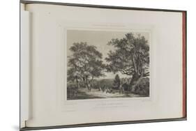 Souvenirs de Fontainebleau, dédié à madame la duchesse d'Aumale-Ch. Walter-Mounted Giclee Print
