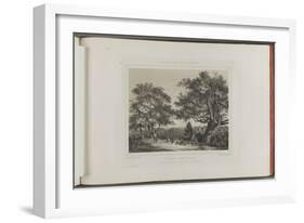 Souvenirs de Fontainebleau, dédié à madame la duchesse d'Aumale-Ch. Walter-Framed Giclee Print