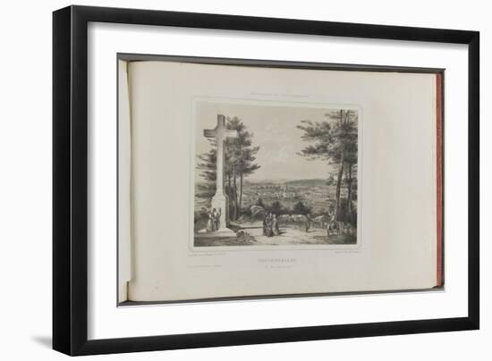 Souvenirs de Fontainebleau, dédié à madame la duchesse d'Aumale-Ch. Walter-Framed Premium Giclee Print