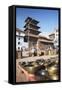 Souvenirs for Sale in Durbar Square, UNESCO World Heritage Site, Kathmandu, Nepal, Asia-Ian Trower-Framed Stretched Canvas