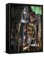 Souvenirs, Jokhang Square, Lhasa, Tibet, China-Ethel Davies-Framed Stretched Canvas