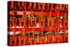 Souvenirs of the Endless Red Gates of Kyoto's Fushimi Inari Shrine, Kyoto, Japan, Asia-Michael Runkel-Stretched Canvas