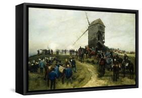 Souvernirs Des Grandes Manoeuvres, 1879-Jean-Baptiste Edouard Detaille-Framed Stretched Canvas