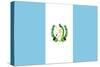 Sovereign State Flag Of Country Of Guatemala In Official Colors-Speedfighter-Stretched Canvas