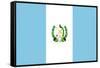 Sovereign State Flag Of Country Of Guatemala In Official Colors-Speedfighter-Framed Stretched Canvas