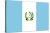 Sovereign State Flag Of Country Of Guatemala In Official Colors-Speedfighter-Stretched Canvas