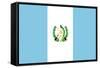 Sovereign State Flag Of Country Of Guatemala In Official Colors-Speedfighter-Framed Stretched Canvas