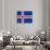 Sovereign State Flag Of Country Of Iceland In Official Colors-Speedfighter-Stretched Canvas displayed on a wall