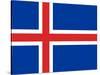 Sovereign State Flag Of Country Of Iceland In Official Colors-Speedfighter-Stretched Canvas