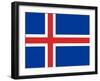 Sovereign State Flag Of Country Of Iceland In Official Colors-Speedfighter-Framed Art Print