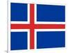 Sovereign State Flag Of Country Of Iceland In Official Colors-Speedfighter-Framed Art Print