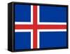 Sovereign State Flag Of Country Of Iceland In Official Colors-Speedfighter-Framed Stretched Canvas