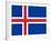 Sovereign State Flag Of Country Of Iceland In Official Colors-Speedfighter-Framed Art Print