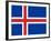 Sovereign State Flag Of Country Of Iceland In Official Colors-Speedfighter-Framed Art Print