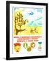 Soviet Agricultural Poster-null-Framed Giclee Print