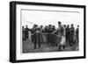 Soviet Airship Landing Crew, Moscow, USSR, 1930-null-Framed Giclee Print