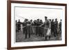 Soviet Airship Landing Crew, Moscow, USSR, 1930-null-Framed Giclee Print