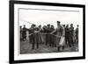 Soviet Airship Landing Crew, Moscow, USSR, 1930-null-Framed Giclee Print